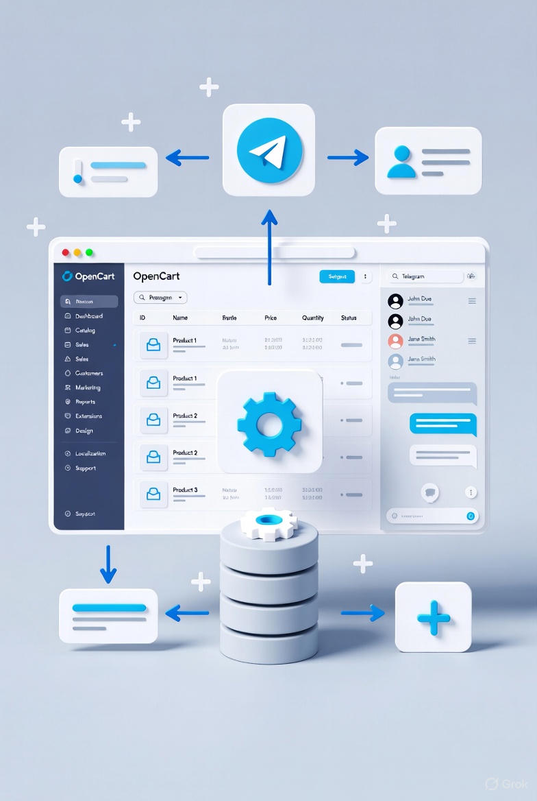 OpenCart-магазины
